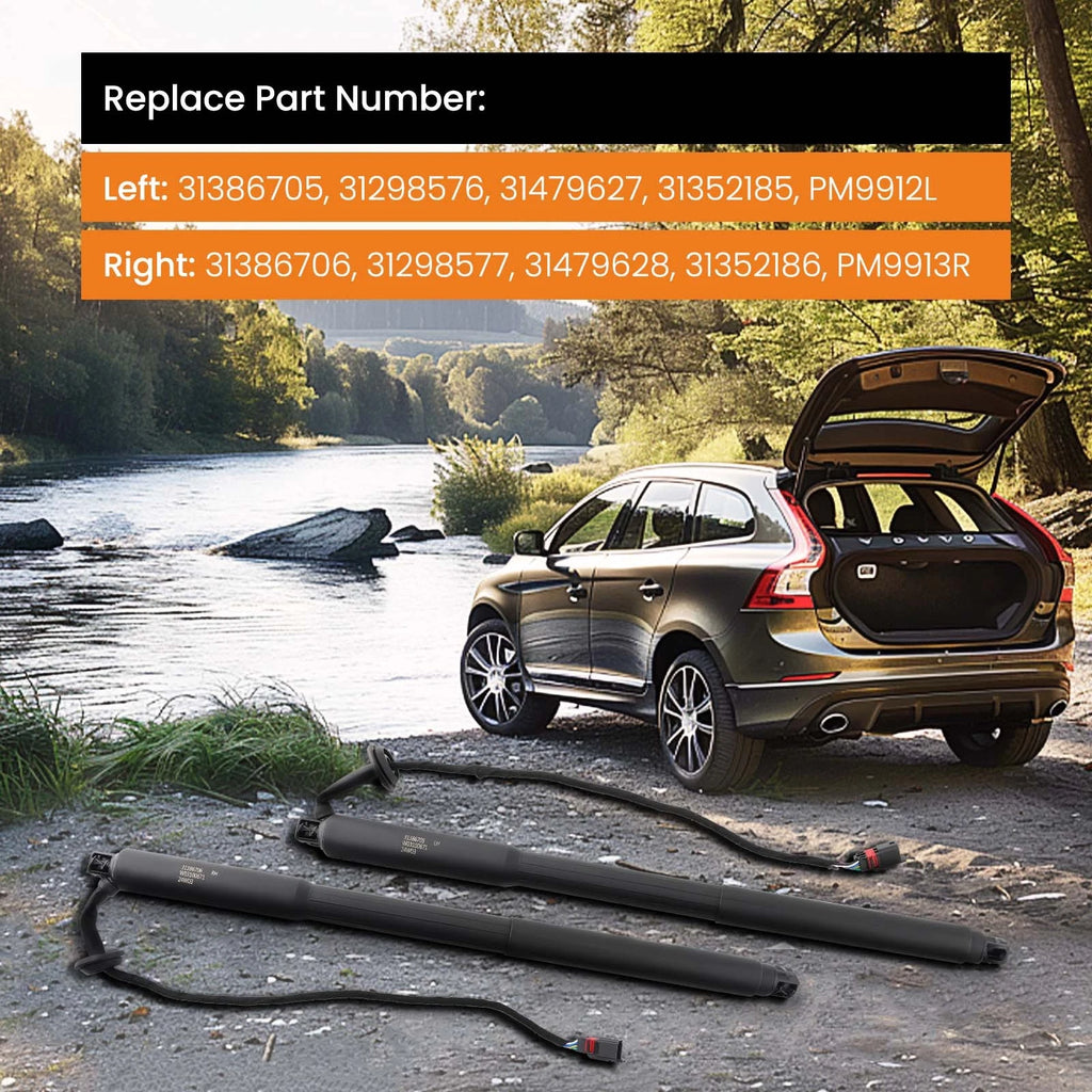 2X Rear Power Hatch Lift Supports for Volvo XC60 (2012–2017)