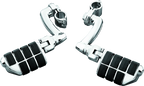 Kuryakyn Longhorn Offset Dually ISO Pegs for Cruiser Bikes (1-1/4in Clamp)