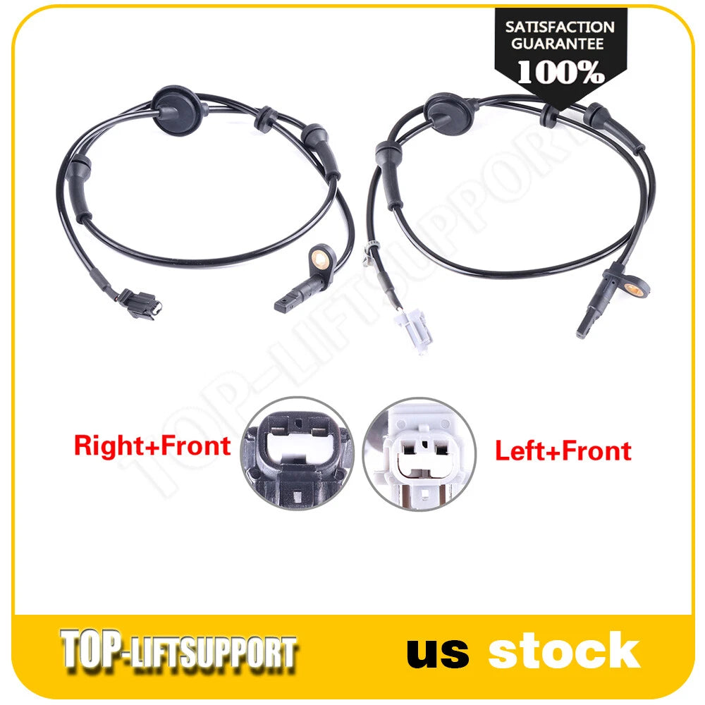 Set of 2 ABS Wheel Speed Sensors for Nissan Quest (2004–2009)