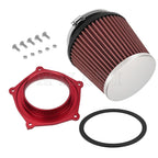 Air Filter Intake Cleaner & Holder Adapter for Yamaha YFZ450 (2004–2009, 2012–2013)