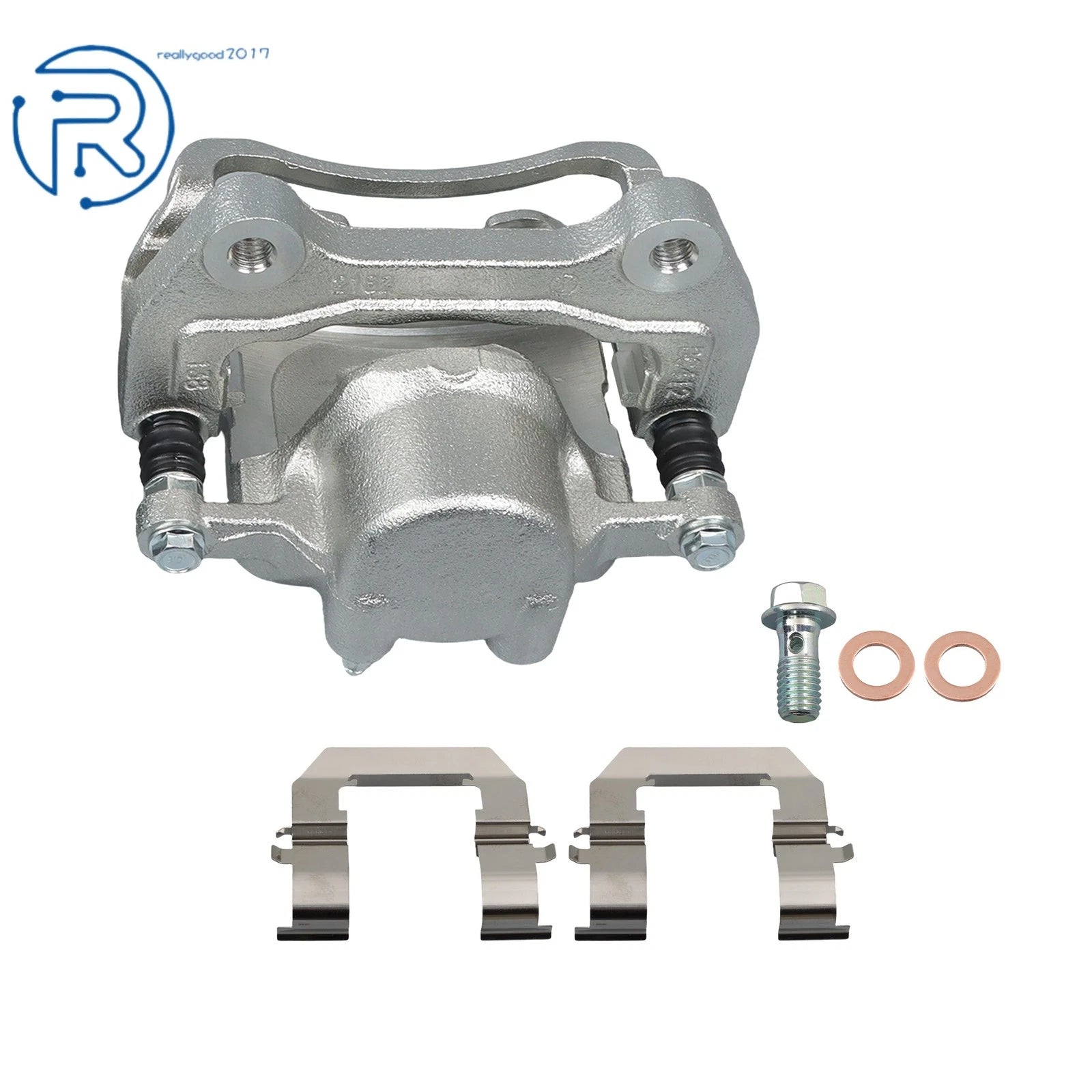 Front Right Brake Caliper with Bracket for Chevrolet Equinox GMC Terrain (2010-2017)