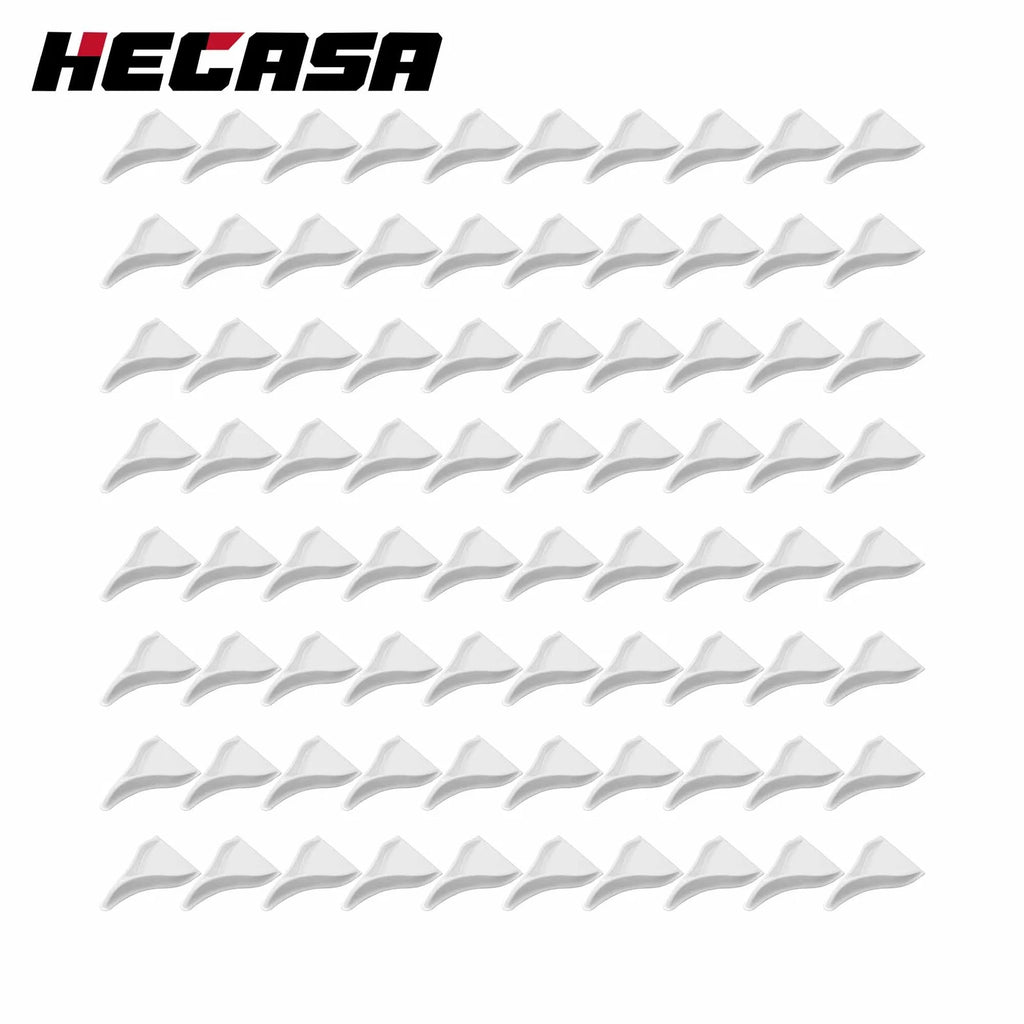 80 Pcs Fairing Fins for Semi Truck Trailer