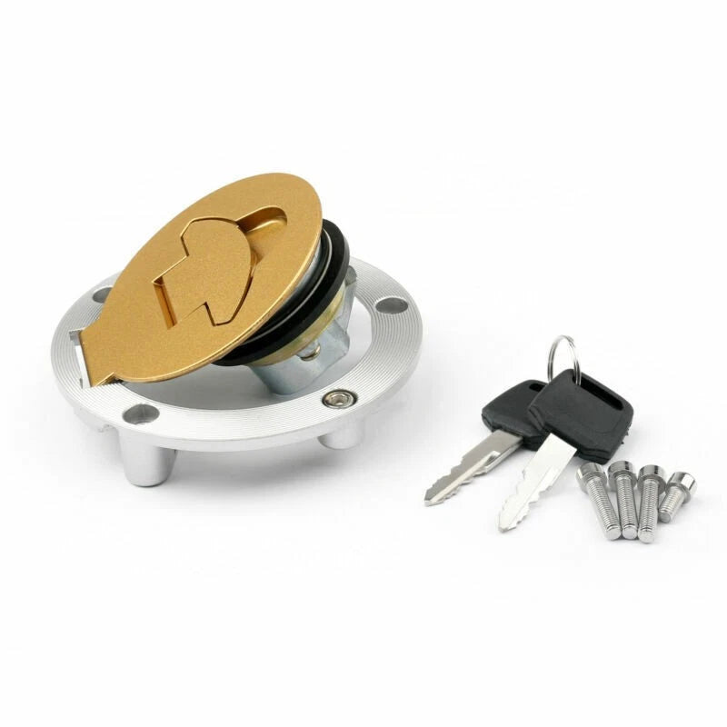 Fuel Gas Tank Cap Cover Lock 2 Key for Ducati Monster 695 748 750 996 (1993–2002)