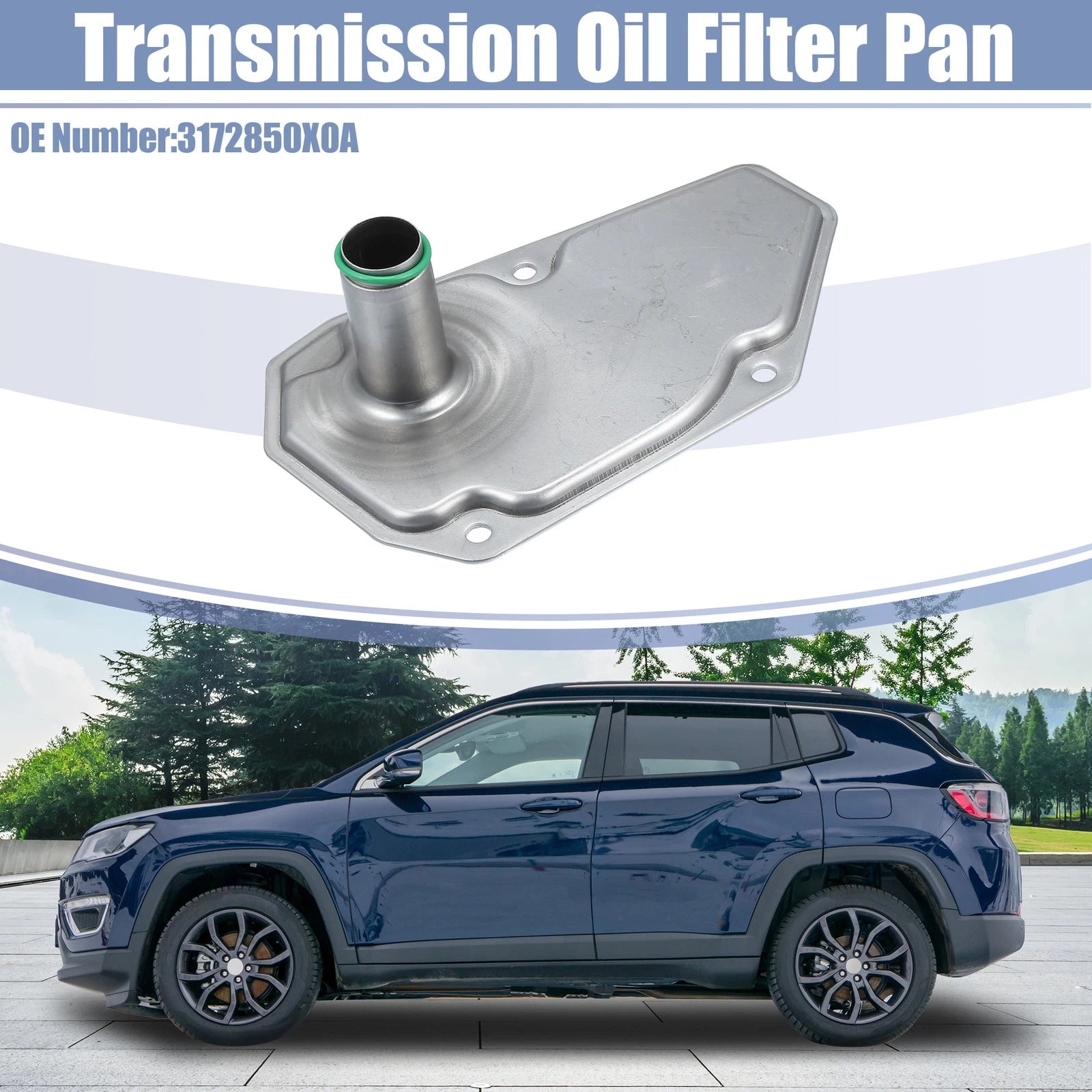 Transmission Filter Oil Pan for Nissan Kicks, Versa (2017–2023) No.3172850X0A