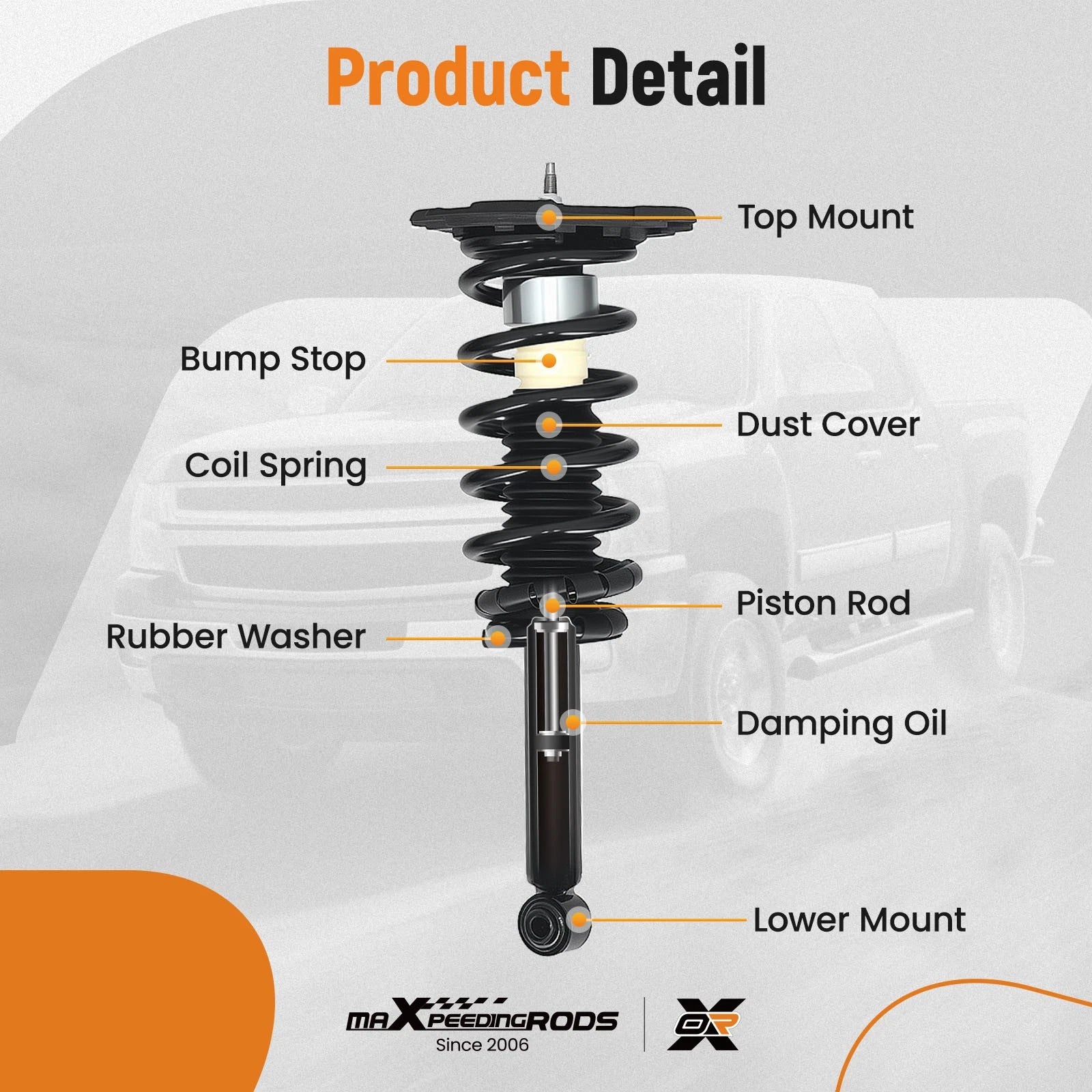 Complete Strut & Coil Spring Set for Nissan Sentra (2002–2003)