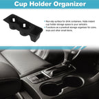 Center Console Cup Holder Organizer for Ford Maverick (2022–2025) TPE Black
