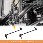 Front Stabiliser Sway Bar Link Set with Bushing for Dodge Caravan (2008-2020)