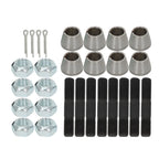 6PCS High Steer Crossover Steering Kit for GM/Chevy 1 Ton