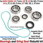 Bearing O-Ring Rebuild Kit for V2 V3 Ti Si V4 XX V7 YSi Novi 2200 Supercharger