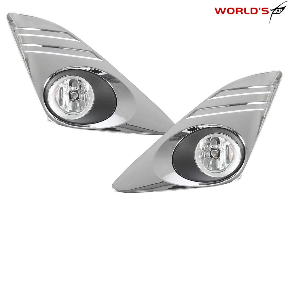 Fog Lights with Chrome Cover for Toyota Camry (2012–2014)