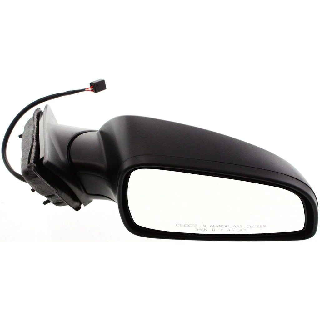 Set of 2 Power Mirrors for Chevrolet Malibu (2008–2012) Black Manual Folding