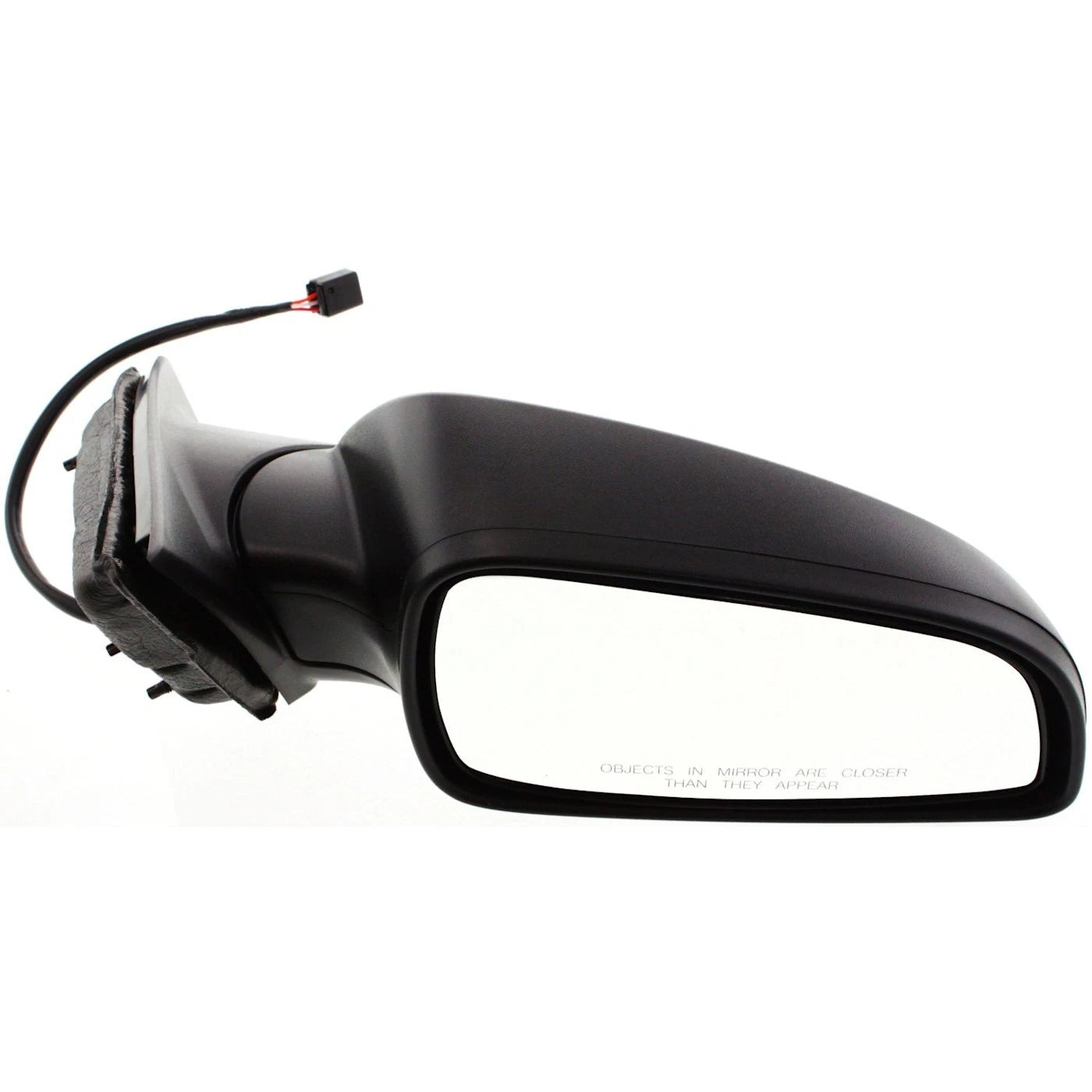 Set of 2 Power Mirrors for Chevrolet Malibu (2008–2012) Black Manual Folding