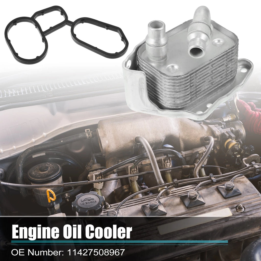 Engine Oil Cooler Housing with Gasket for BMW 120i 318i (2000–2023) 11427508967