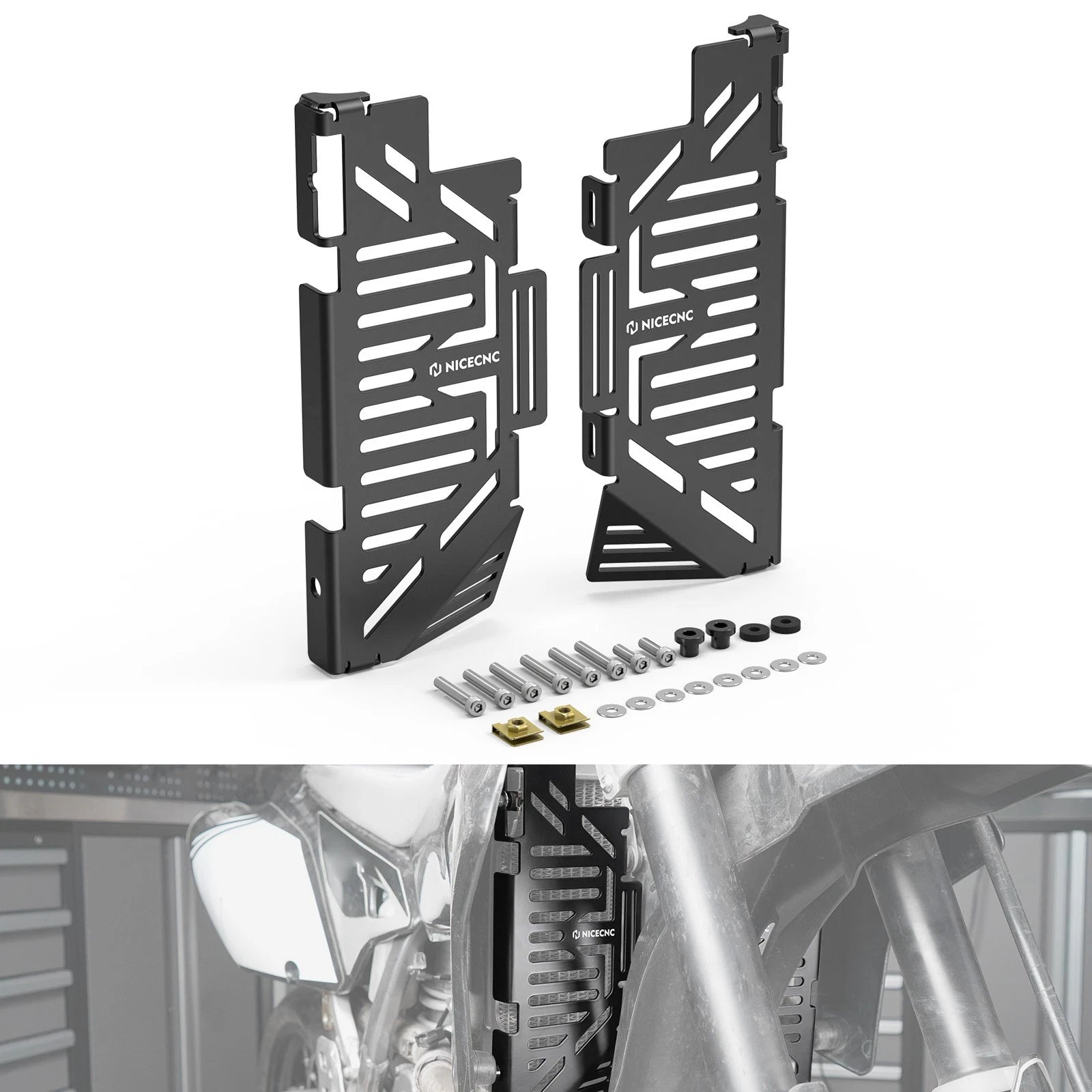 Radiator Guard Grille Protector for Suzuki DR-Z400SM DRZ400S (2005–2024)