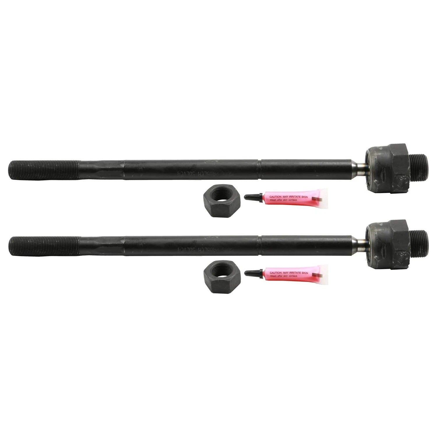 Set of 2 Front Inner Steering Tie Rod Ends for Dodge Ram 1500 2500 3500 (RWD)
