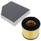 Engine and Cabin Air Filter for Audi A6 Quattro (2014–2018) CA12268 CF11436