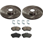 Front Brake Disc and Pad Kit for Chrysler PT Cruiser (2001–2010)