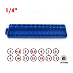 1/4 Metric Socket Organizer for Universal Use (2010–2023)
