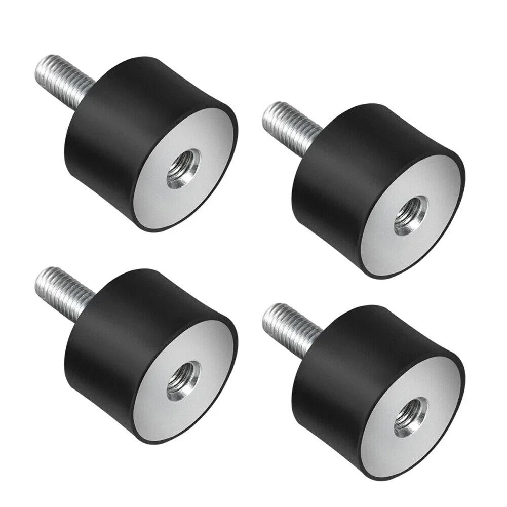 Anti Vibration 4Pcs M8 Rubber Mounts Isolator Bobbins for Car Exhaust System