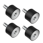 Anti Vibration 4Pcs M8 Rubber Mounts Isolator Bobbins for Car Exhaust System