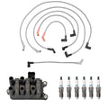 Set of 6 Denso Ignition Coil Wire & Iridium TT Spark Plugs for Ford F-150 (1997–2003)