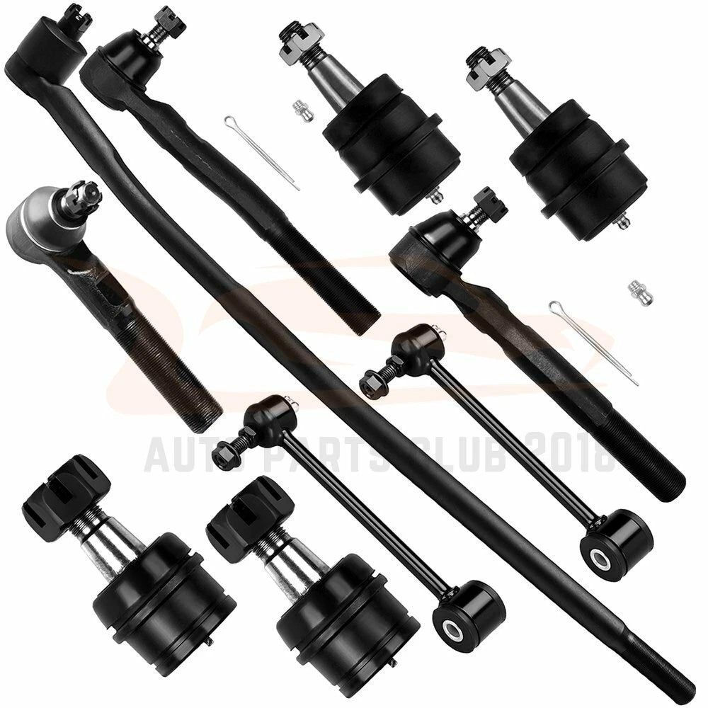 10x Sway Bars, Tie Rods, Ball Joints for Jeep Wrangler (2007–2017)