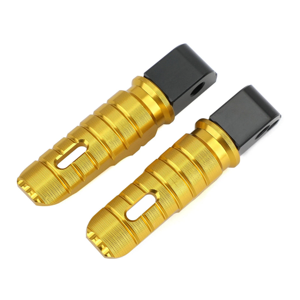 Rear Footrests Foot Pegs for BMW R Ninet F900R F900XR R1200R R1200RS R1250R (2014–2023) Gold