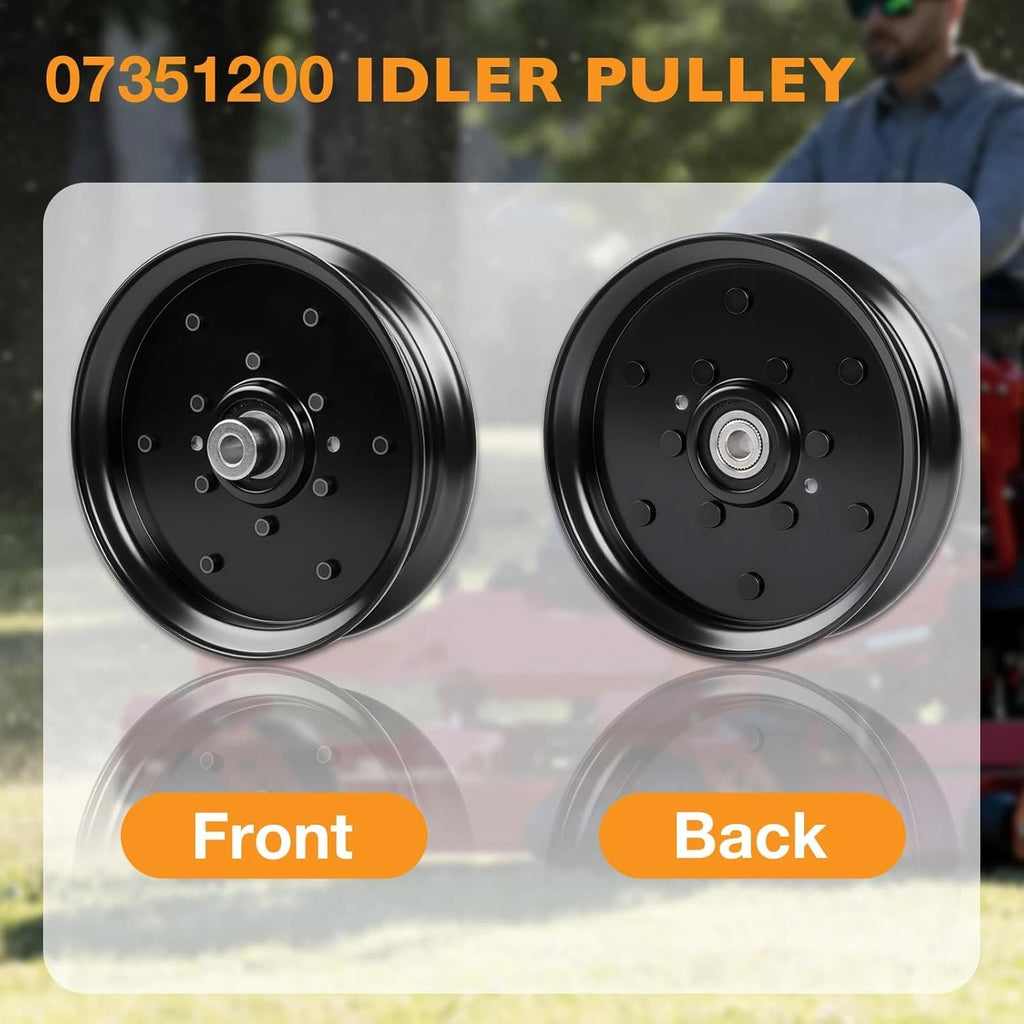 Flat Idler Pulley for Gravely Pro-Turn ZT HD (48" 52" 60")