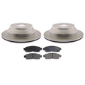 ACDelco Silver Rear Brake Kit 325mm Disc Rotors Pads for Rainer SSR Envoy (2004–2009)