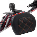 Rear Passenger Sissy Bar Backrest Pad for Harley Street Glide FLHX FLHXS (2014–2023)