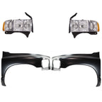 Fender Kit for Dodge Ram 1500 (2002) Primed Front Driver & Passenger Side