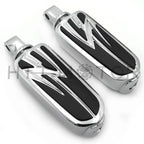 Chrome Flash Lightning FootPeg for Victory King Pin (Rear)