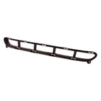Replacement Black TPO Plastic Front Bumper Cover Center Molding