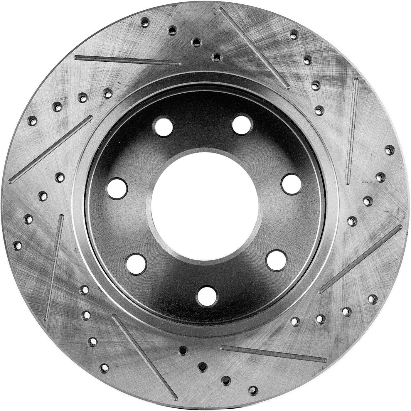 Disc Brake & Pad Kit for Ford F-150 (2004–2008) Front Cross-drilled Ceramic