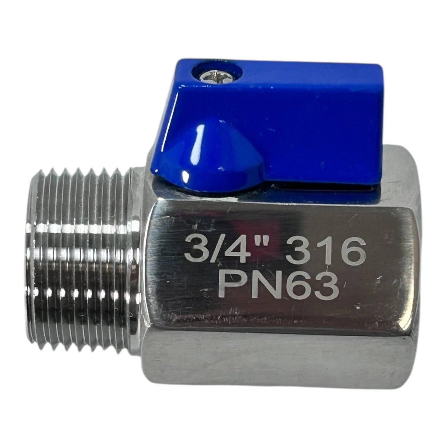 Mini Ball Valve 3/4'' NPT for Durachoice VBSM2-075 (316 Stainless Steel)