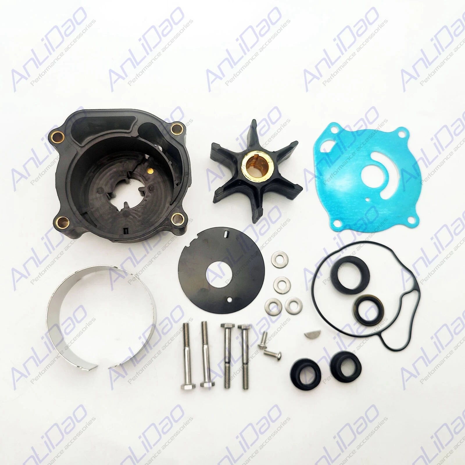 Water Pump Kit for Johnson Evinrude (Center Shaft Hole 33MM) 0384465 03844653