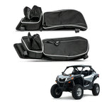 2X Door Storage Bags & Knee Pad Kit for Can-Am Maverick X3/MAX/RS Turbo (2017–2021)