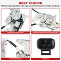 Rear Driver Power Window Regulator Motor for Pontiac Grand Am (1999–2005) 741-816