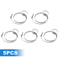Set of 10 Adjustable CV Joint Boot Crimp Clamps Universal