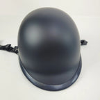 Trooper DOT Certified Motorcycle Helmet for Badass (Dull Black Matte)