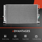 2X Radiator & A/C Condenser Cooling Kit for Jeep Liberty (2006)