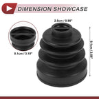 Inner CV Joint Boot Kit with Clamps for Honda Accord (2008–2012) 44017TA0A00