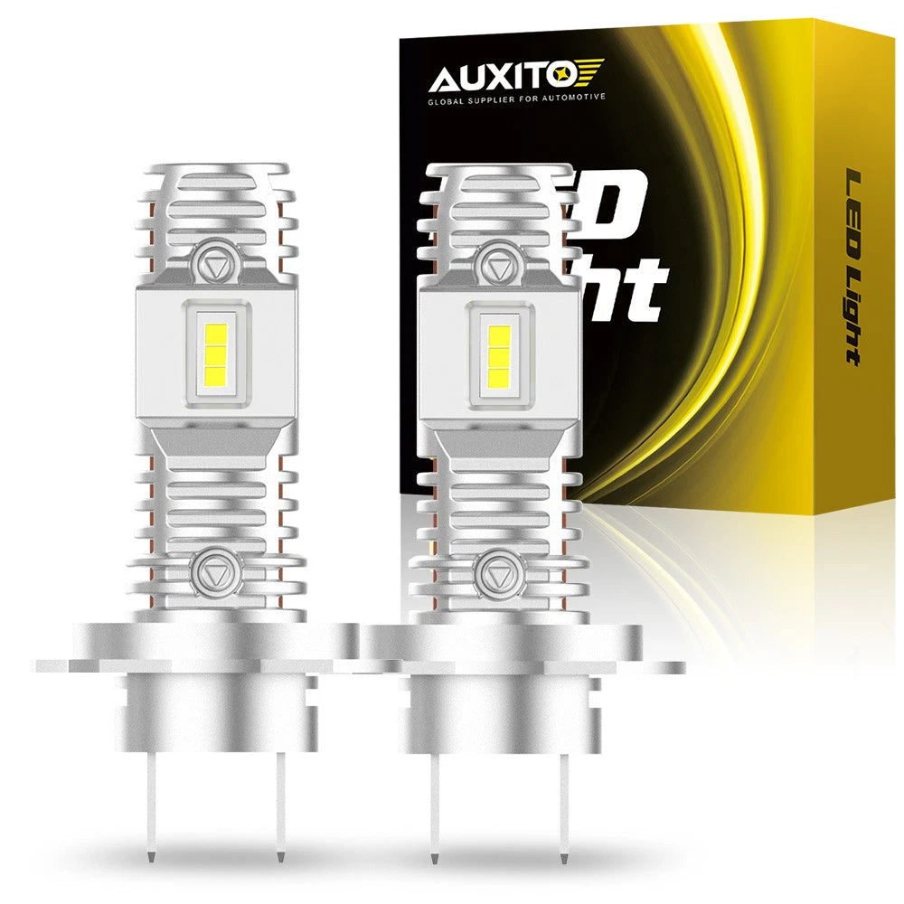 AUXITO H7 LED Headlight Hi/Low Beam for Mercedes-Benz S550 C300 C250 (2010–2018)