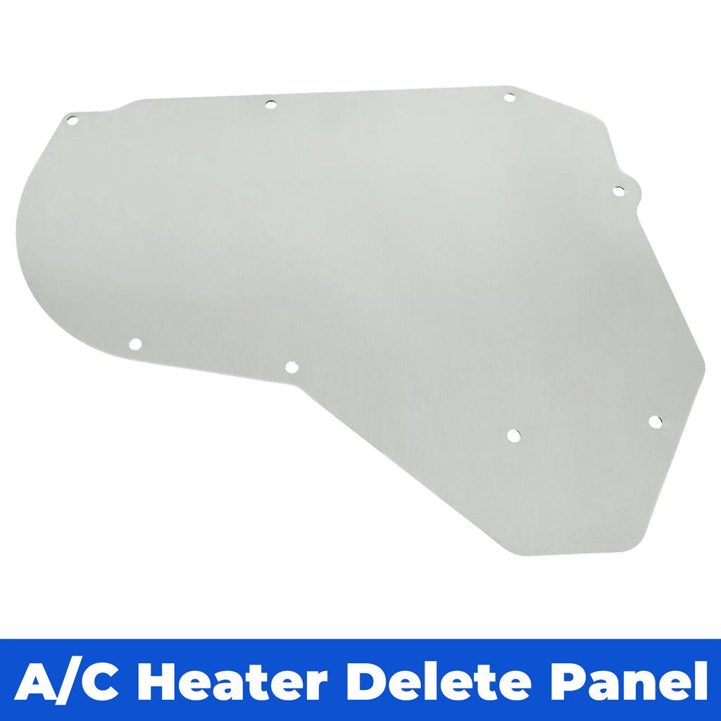 A/C Heater Delete Panel Plate for Chevy S-10 GMC Jimmy Blazer (1982–1993)