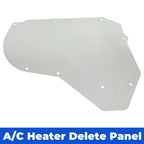 A/C Heater Delete Panel Plate for Chevy S-10 GMC Jimmy Blazer (1982–1993)