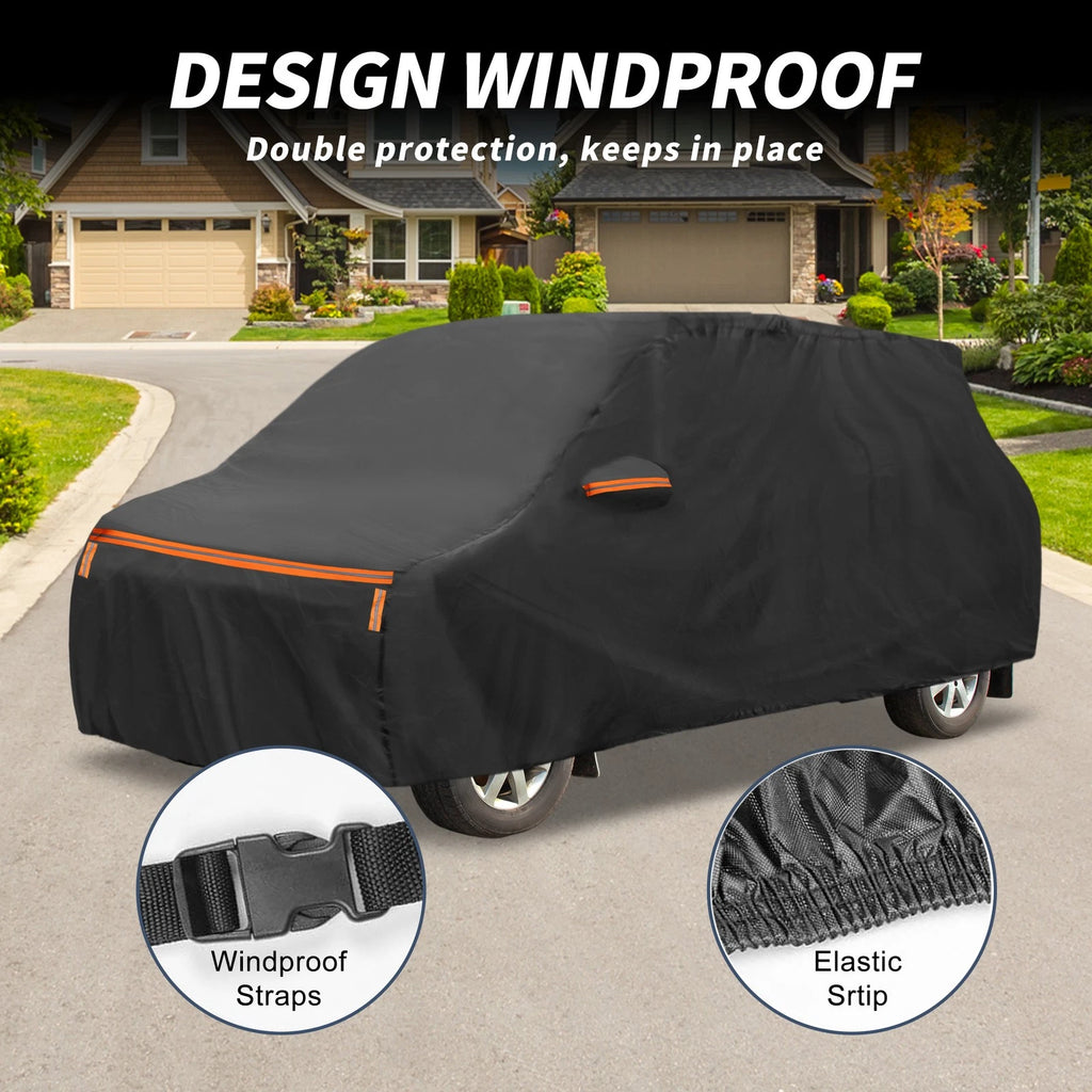 Waterproof Car Cover for Toyota Alphard (2015–2023) with Zipper