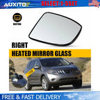Right Heated Mirror Glass for Nissan Murano (2009–2014) Includes Backing Plate