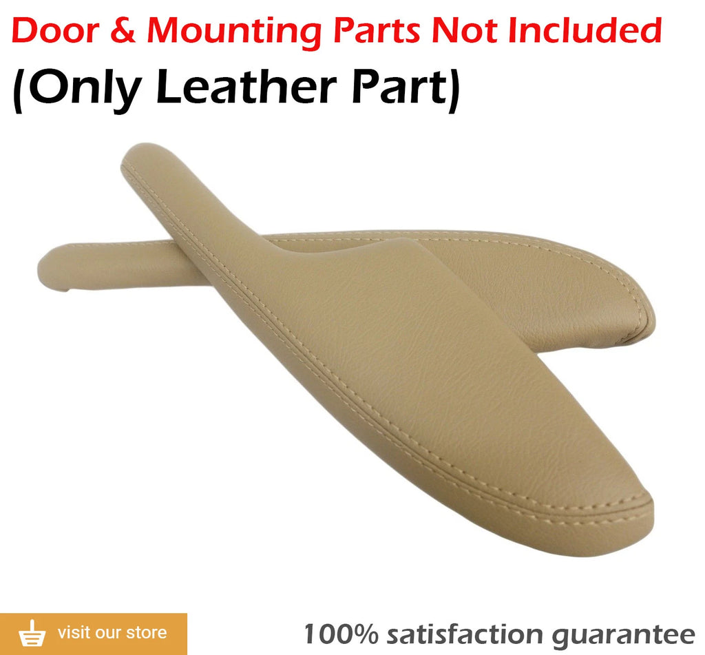 Leather Synthetic Door Panel Armrest Cover for Acura MDX (2001–2006) Beige