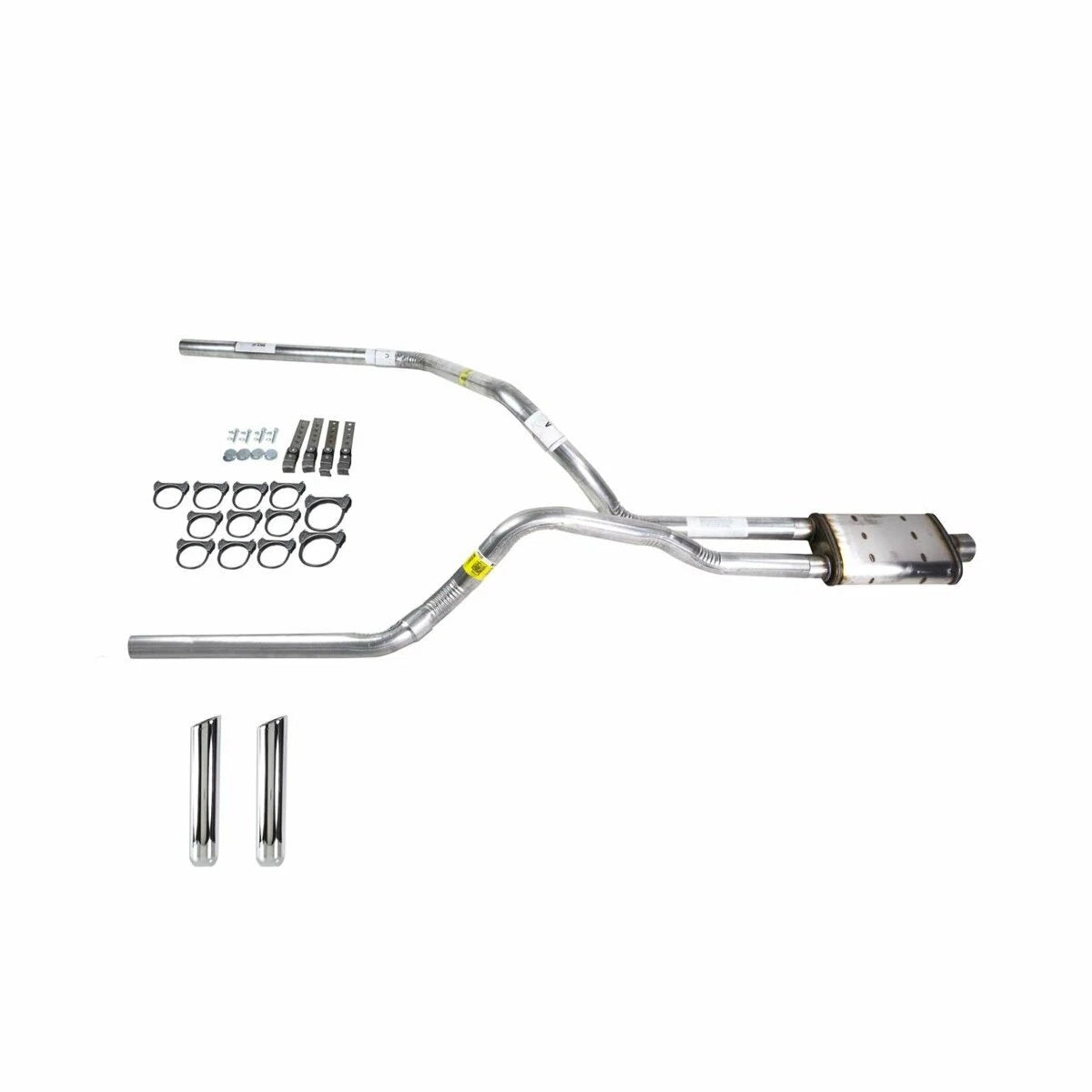 Dual Exhaust 2.5" Pipe for Dakota (1997–2005) Magnaflow RW Tip