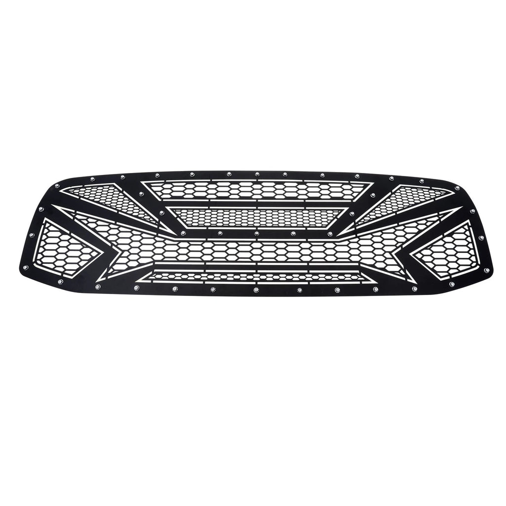 Stainless Black Grille for Dodge Ram 1500/2500/3500 (2006–2009)
